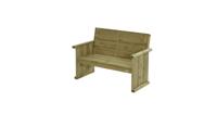 Bank Lisse 127 cm Talen Buitenmeubelen - Talen buitenmeubelen - thumbnail