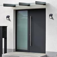 Searchlight Zwarte wandlampSolar design - 67420BK-PIR - thumbnail