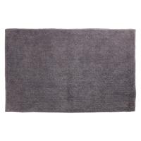 Differnz Initio badmat geschikt voor vloerverwarming 100% katoen 50 x 80 cm donkergrijs - thumbnail