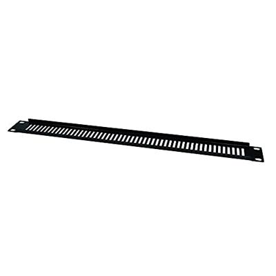 LogiLink PN111B 19 inch Afdekking voor patchkast 1 HE Geperforeerd Zwart