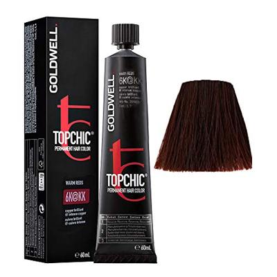Goldwell Topchic Permanent Hair Color Haarverf 6K@KK Light Brown Pearl 60ml
