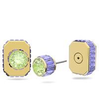 Swarovski 5641406 Oorknoppen Orbita Octagon meerkleurig 12 x 16 mm - thumbnail