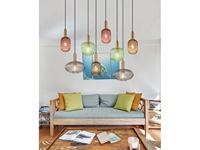 Globo HanglampNormy 8-lichts multicolor - 15469-8H - thumbnail