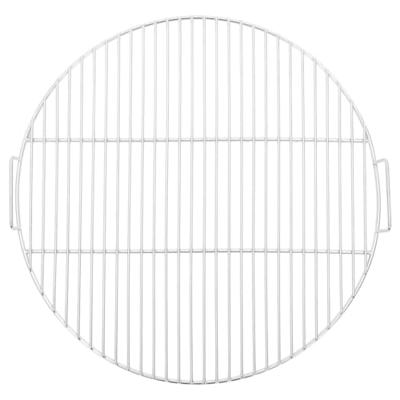 VidaXL Barbecuerooster met handgrepen rond ø54 cm 304 roestvrij staal