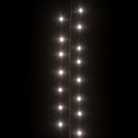 Lichtslinger compact met 1000 LED's koudwit 10 m PVC - thumbnail