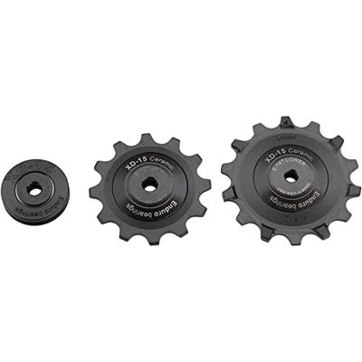 ENDURO BEARINGS Jockey wheel set xd-15 - sram eagle - 12 speed - black