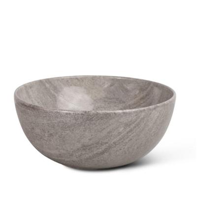 Waskom Globo T-Edge Rond 37x16 cm Zonder Overloop Striato Grigio Waskom Globo T-Edge Rond 37x16 cm Zonder Overloop Striato Grigio