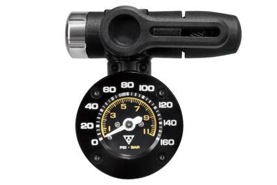 Topeak Shuttle Gauge G2 Druk meter Analoog - Zwart Topeak Shuttle Gauge G2 Druk meter Analoog - Zwart