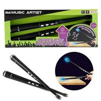 Music Artist Draadloze Drumstokken + Geluid + Licht - thumbnail