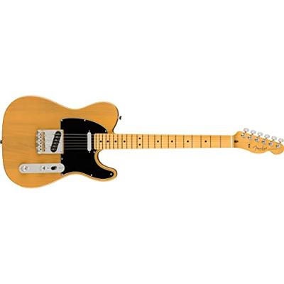 Fender American Professional II Telecaster MN Butterscotch Blonde elektrische gitaar met koffer