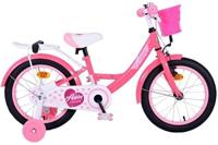 Volare ashley kinderfiets - meisjes - 16 inch - roze/rood - thumbnail