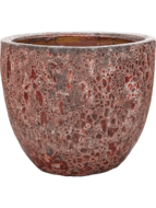 Lava Relic pink couple bloempot 55x48 cm - thumbnail