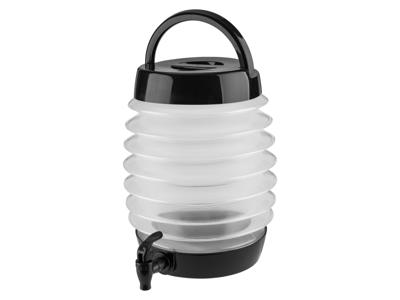 CRIVIT Opvouwbare drankdispenser (Zwart)