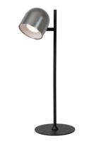 Lucide SKANSKA RECH - Oplaadbare Bureaulamp Binnen/Buiten - Accu/Batterij - LED Dimb. - CCT - 1x3W 3000K/6000K - IP44 - Grijs ijzer - thumbnail
