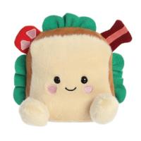 Palm Pals BLT sandwich knuffeltje - 13 cm - thumbnail