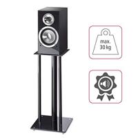 Hama Speaker Stand Next 2Pcs Black - thumbnail