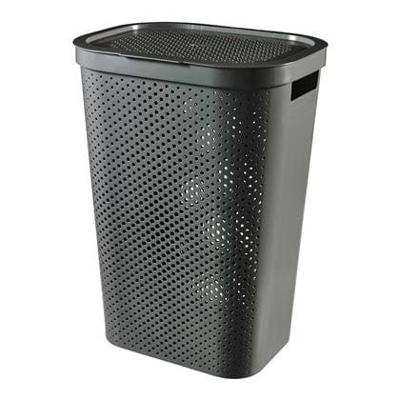 Curver Infinity wasbox 60L antraciet