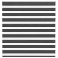 VidaXL Zebra rolgordijn 150x150 cm stofbreedte 145,9 cm zwart - thumbnail