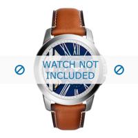 Horlogeband Fossil ME1161 Leder Bruin 22mm - thumbnail