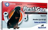 Pestigon Spot-On voor honden van 40 tot 60 kg 4 pipetten - thumbnail
