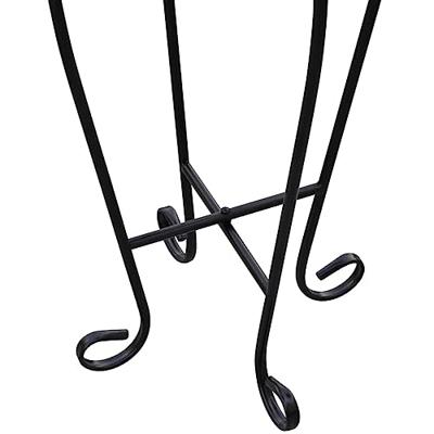 Bijzeltafel mozaek zwart en wit