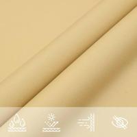 Zonnezeil 3,6x3,6x3,6 m 100% polyester oxford zandkleurig - thumbnail