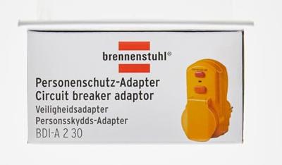 Brennenstuhl Veiligheidsadapter BDI-A 2 30 IP54 - 1290660 - thumbnail