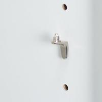 Dressoir 2 deurs Vela Wit 77x30x60cm - thumbnail