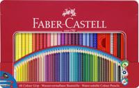 Faber-Castell kleurpotloden - colour grip - blik 48 stuks met accessoires - fc-112448 - thumbnail