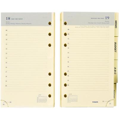 Brepols Brefax 11 vulling agendagedeelte, 2026