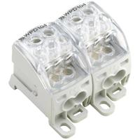 Weidmüller 1562150000 Verdeelblok Schroeven Grijs, Transparant 1 stuk(s) - thumbnail