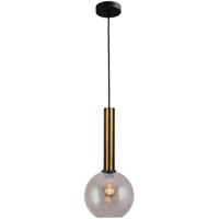 Masterlight Hanglamp Ø 20cmBella 2 Antiek messing met goud glas - 2980-10-02-20 - thumbnail