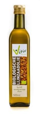Vitiv Lijnzaadolie bio 500 Milliliter