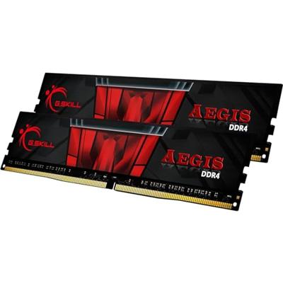 G.Skill Aegis DDR4 Werkgeheugenset voor PC DDR4 16 GB 2 x 8 GB 2666 MHz 288-pins DIMM F4-2666C19D-16GIS - thumbnail