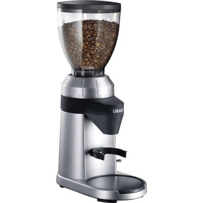 Koffiemolen Graef CM800EU Zilver, Zwart Stalen kegelmaalwerk