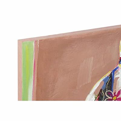 Canvas DKD Home Decor Pijnboom Canvas 80 x 2,8 x 80 cm Canvas DKD Home Decor Pijnboom Canvas 80 x 2,8 x 80 cm