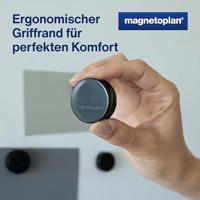 magnetoplan Magneet (Ø x h) 34 mm x 12.5 mm Rond Zwart 10 stuk(s) 1665012 - thumbnail