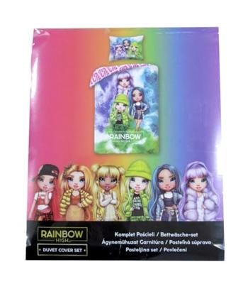 Rainbow High Dekbedovertrek 140 x 200 cm - Katoen 70 x 90 cm Rainbow High Dekbedovertrek 140 x 200 cm - Katoen 70 x 90 cm