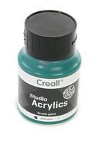 Creall Studio Acrylverf, dekkend, phtalo green (52), 500 ml/ 1 fles - thumbnail