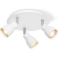 Light depot - LED opbouwspot Alba 3 lichts Ø 22 cm - wit - Outlet - thumbnail