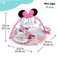 Disney Baby MINNIE MOUSE speelmat - BRIGHT STARTS - Forever Besties - Met muziek en lichtjes - Roze - Newborns en meer - thumbnail