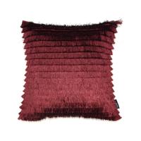 Kussen Delani 45 x 45 cm donker rood - thumbnail