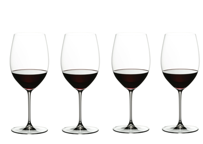 Riedel Wijnglazenset - Rode Wijnglazen - Veritas - Cabernet - 630 ml - 4 Stuks