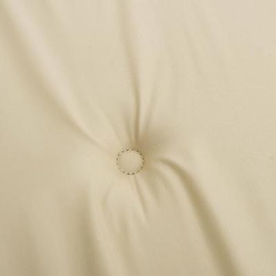 VidaXL Terrasstoelkussen (75+105)x50x4 cm beige - thumbnail
