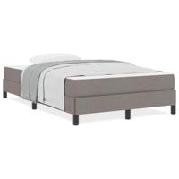 Boxspring bed Anders Taupe 120 x 190 cm Stof - thumbnail