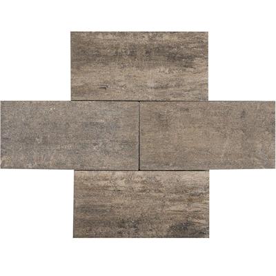 Minimaal 75! Strato 25x50x6 cm Gent beige/bruin/grijs bestrating tegel Gardenlux - Gardenlux