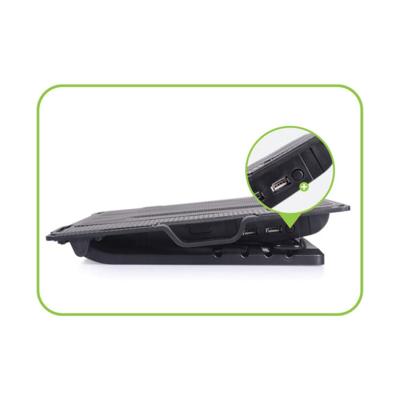 Techly ICOOL-CP12TY notebook cooling pad 43,9 cm (17.3") 1400 RPM Zwart