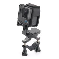 GP433 Fiets motorfiets stuurhouder voor GoPro HERO 6 /5 /5 sessie /4 sessie /4 /3+ /3 /2/1 / Fusion, Xiaoyi en andere actie-Cameras(Black) - thumbnail