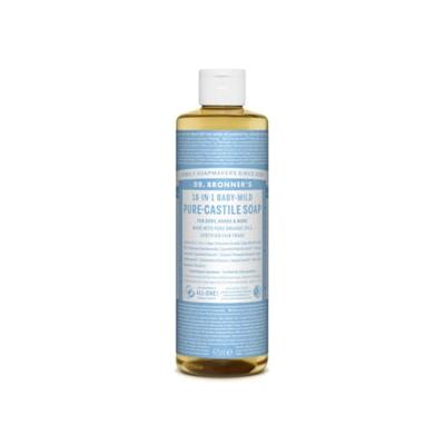 Dr. Bronner&apos;s Vloeibare zeep - pure castile - baby - parfumvrij - 475 ml