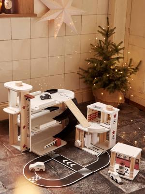 Garage station + service in FSC® hout meerkleurig